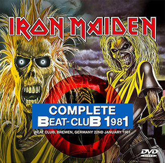 IRON MAIDEN / DEFINITIVE NIJMEGEN 1981 STEREO SOUNDBOARD 1CD + PRO SHOT 1DVDR