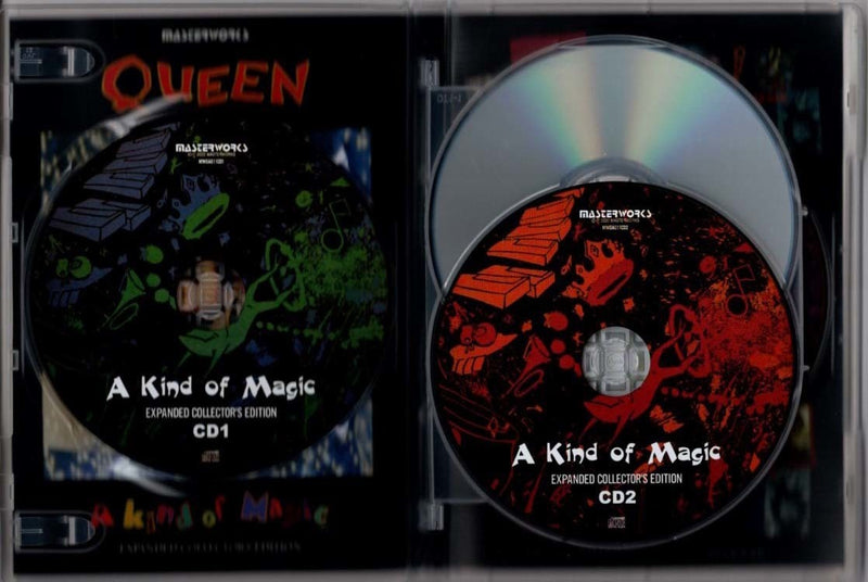 Queen A Kind Of Magic Expanded Collector's Edition Remix 2 CD 2 DVD Masterworks