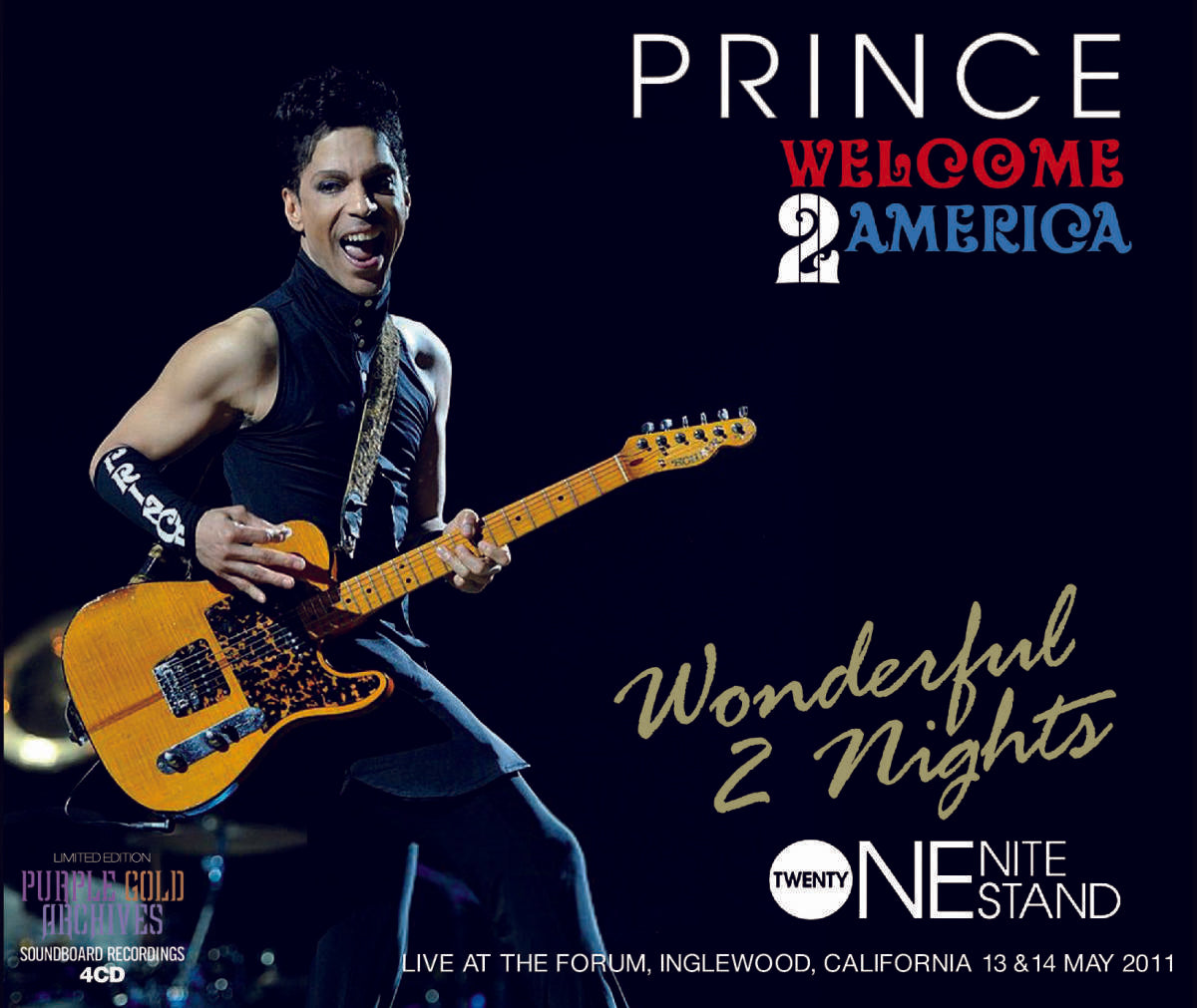 PRINCE / WONDERFUL 2 NIGHTS WELCOME 2 AMERICA 21 NITE STAND [4CD