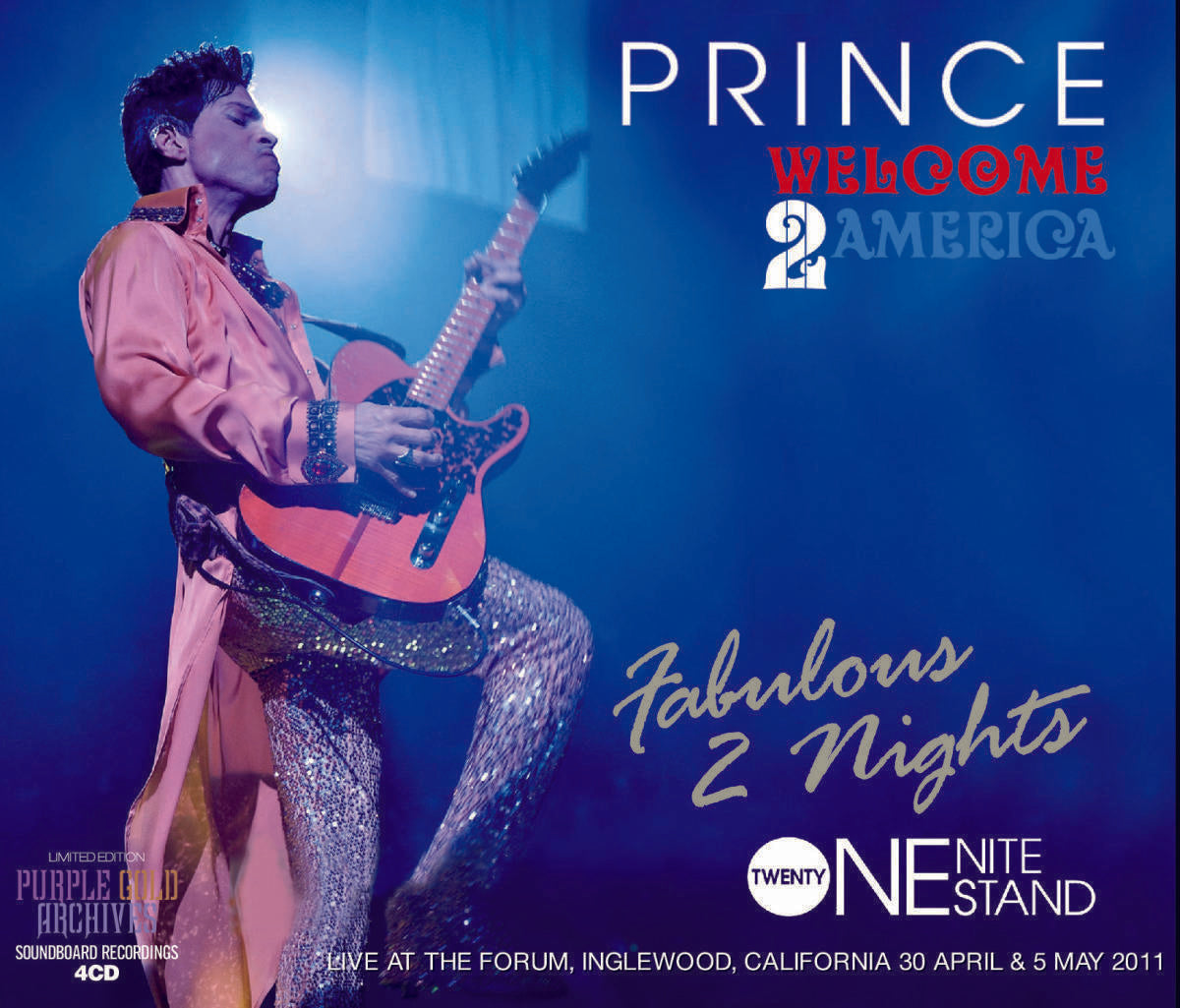 PRINCE / FABULOUS 2 NIGHTS WELCOME 2 AMERICA 21 NITE STAND [4CD 