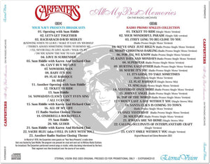 CARPENTERS / ALL MY BEST MEMORIES ON THE RADIO ARCHIVES (2CD 