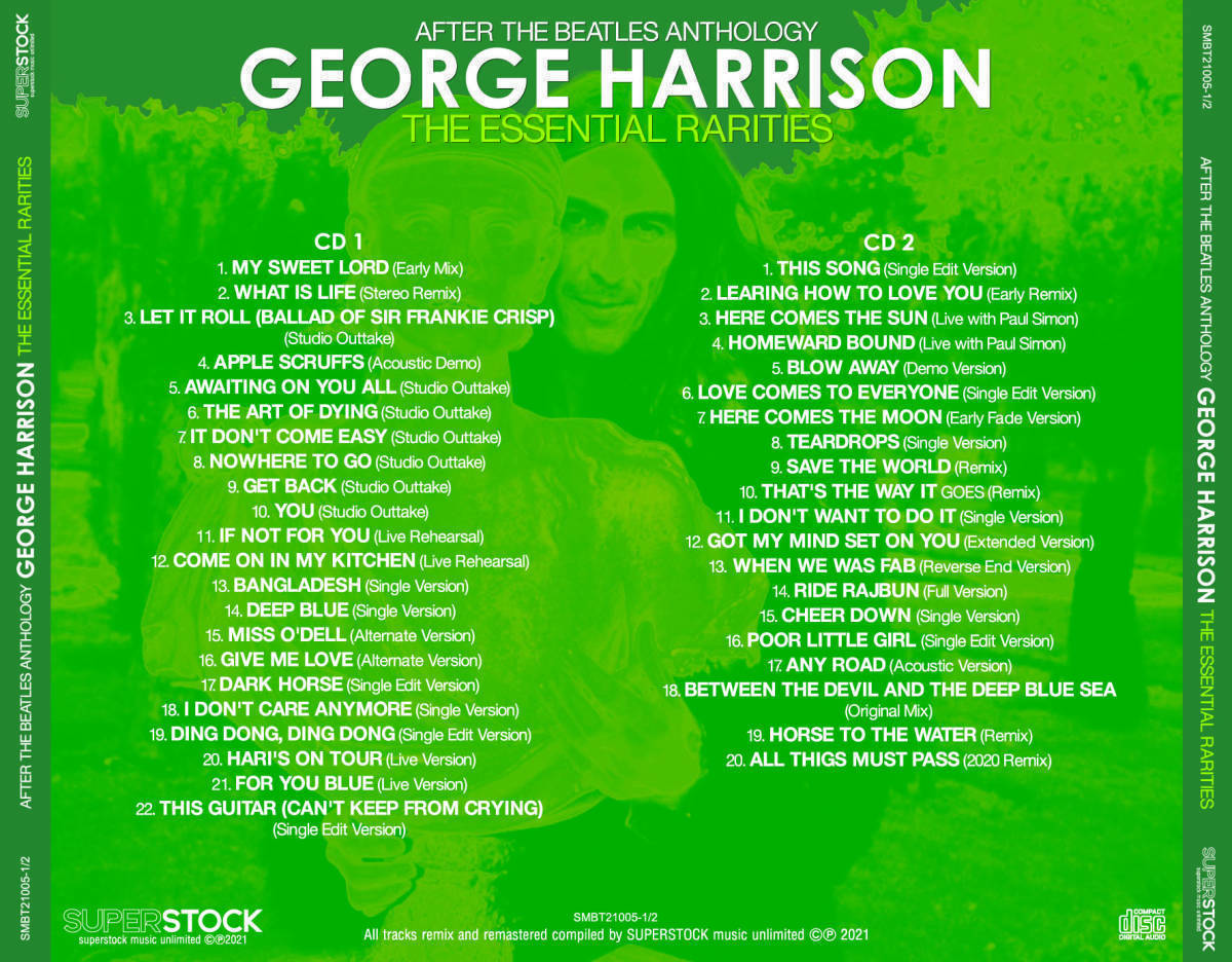 GEORGE HARRISON / THE ESSENTIAL RARITIES [2CD]