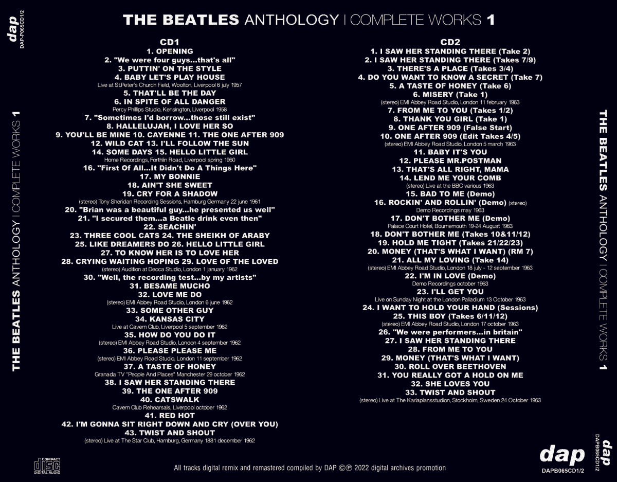 Amazon.co.jp: [14CD] THE BEATLES - ANTHOLOGY : COMPLETE