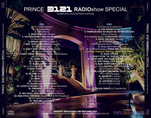 Prince 3121 Radio show Special 2CD Complete Collector's Edition PGA