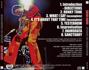 MILES DAVIS / ATTACK ON DIRECTIONS / LIVE IN COLOGNE 1971 (1CD+LTD.DVDR)