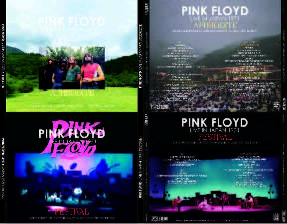 PINK FLOYD / LIVE IN JAPAN 1971 APHRODITE + FESTIVAL 50th ANNIVERSARY COLLECTOR'S EDITION (4CD+2DVD)