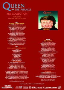 QUEEN / THE MIRACLE EXPANDED COLLECTOR'S BLUE & RED (4CD+2DVD)