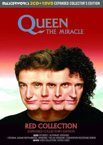 QUEEN / THE MIRACLE EXPANDED COLLECTOR'S BLUE & RED (4CD+2DVD)