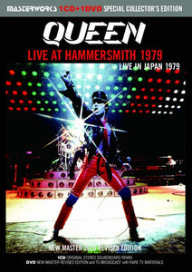QUEEN / LIVE AT HAMMERSMITH 1979 + JAPAN [1CD+1DVD]
