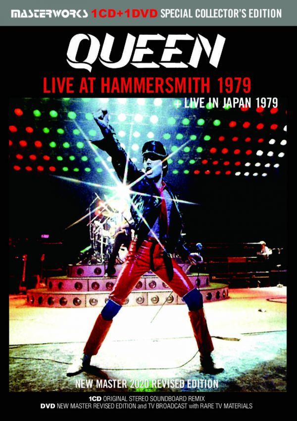 QUEEN/LIVE AT HAMMERSMITH 1979+JAPAN [1CD+1DVD]
