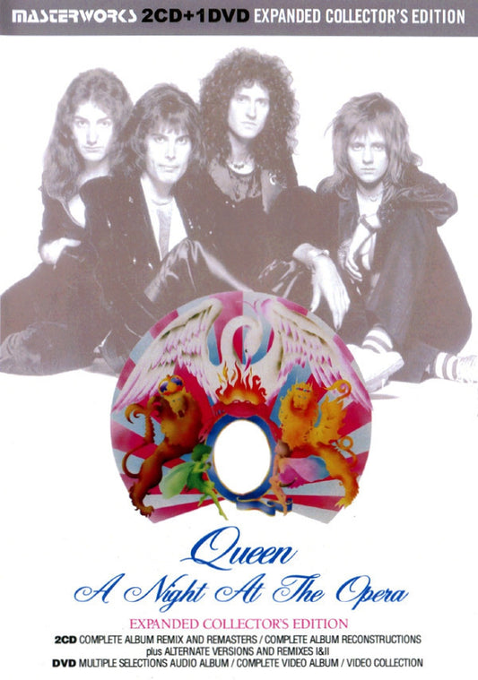 Queen A Night At The Opera Expanded Collector's Edition 2CD 1DVD