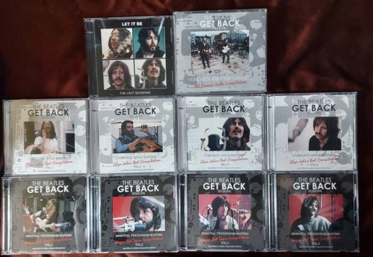 THE BEATLES LET IT BE THE LAST SESSIONS ＆ GET BACK SESSIONS & ROOFTOP CONCERT COMPLETE 10 SET 【21CD】