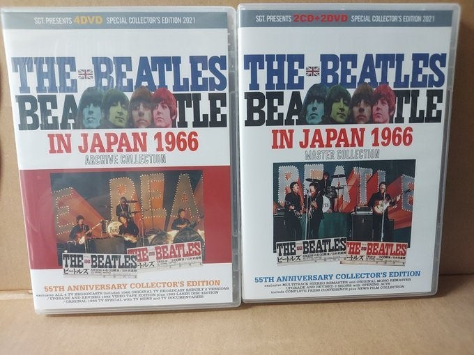 THE BEATLES / IN JAPAN 1966 55th ANNIVERSARY (2CD+6DVD) – Music Lover Japan