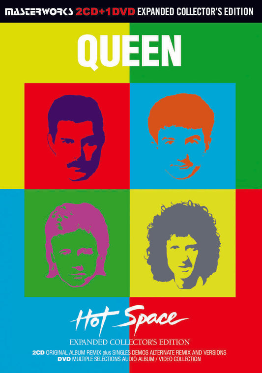 Queen Hot Space Expanded Collector's Edition 2 CD 1 DVD Masterworks