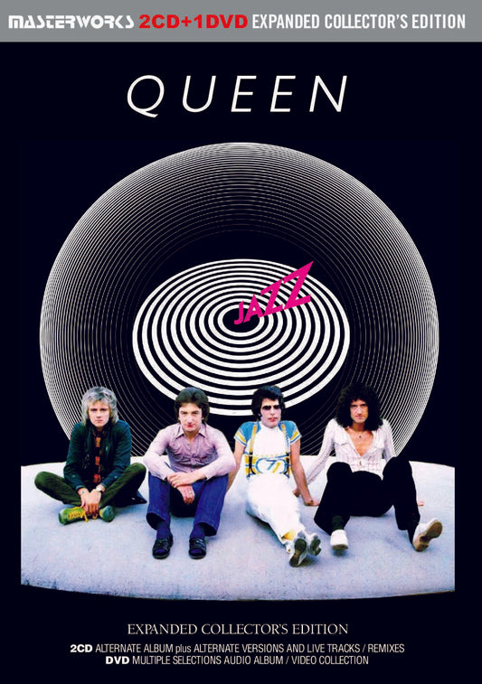 Queen Jazz Expanded Collector's Edition New Remix And Remasters 2CD 1DVD MASTERWORKS