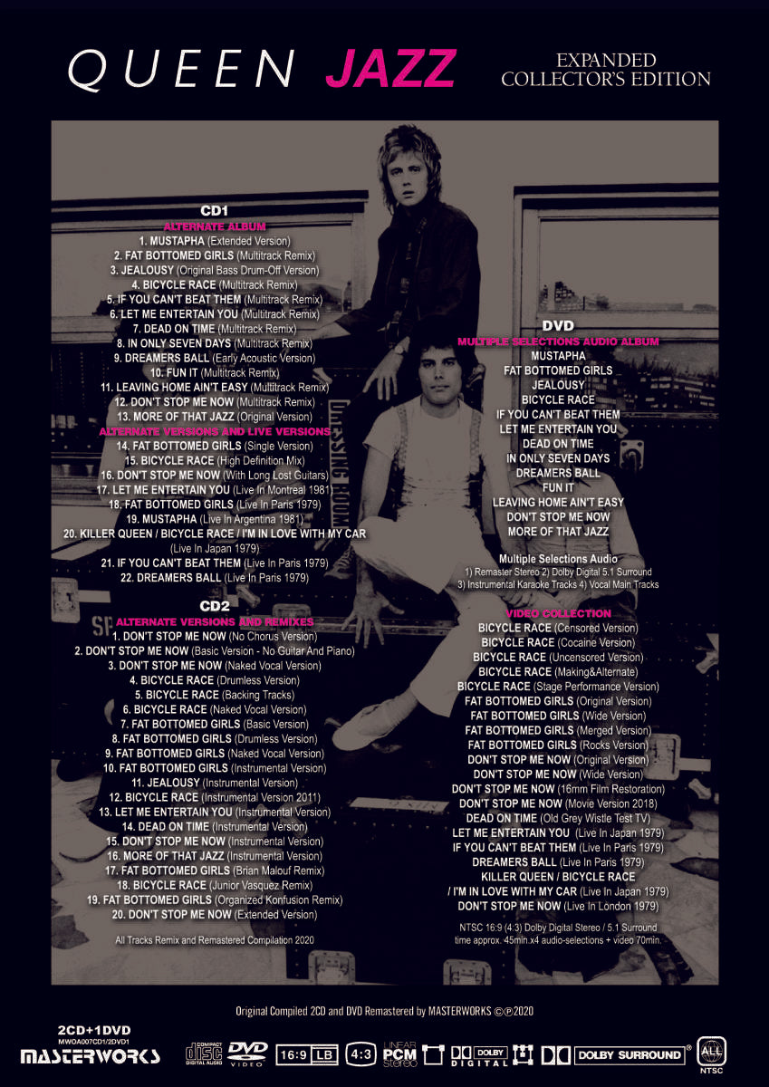 Queen Jazz Expanded Collector's Edition New Remix And