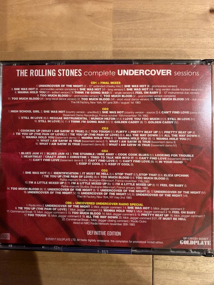The Rolling Stones Complete Undercover Sessions Definitive 6