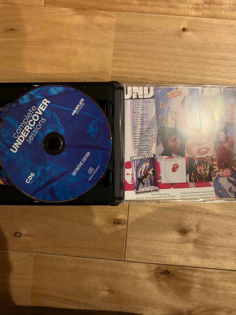 The Rolling Stones Complete Undercover Sessions Definitive 6 CD Set