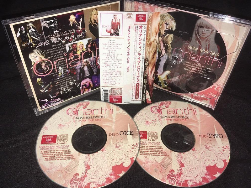 ORIANTHI / LIVE BELIVE(II) (2CDR)