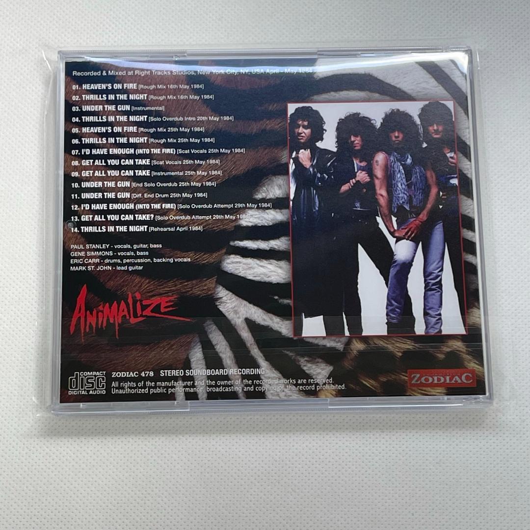 KISS CD 『Animalize』シール帯 KISS CD 『Animalize』シール帯