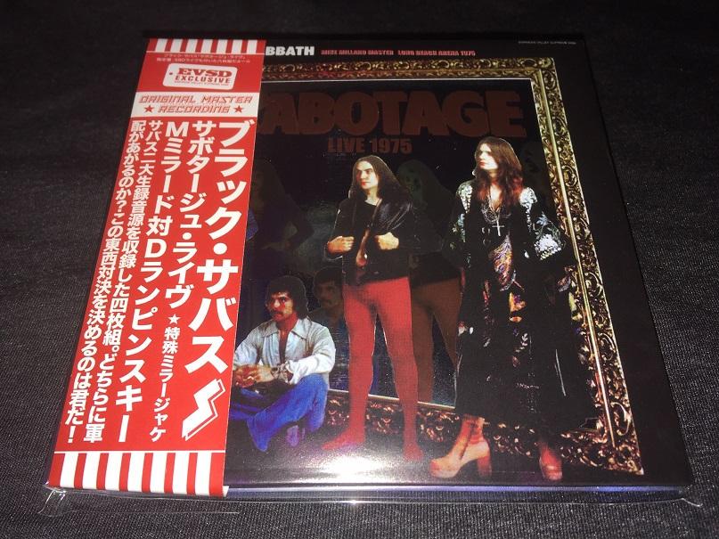 Black Sabbath / Sabotage Live 1975 4CD