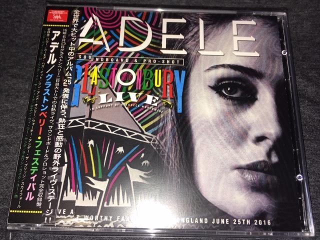 ADELE / GLASTONBURY FESTIVAL 2016 (2CDR+1DVDR)