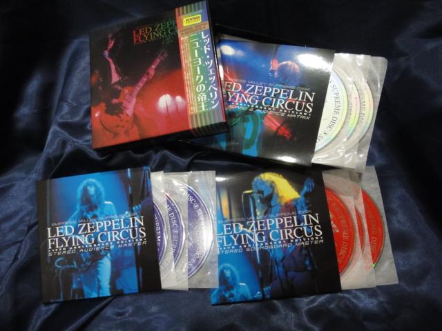 Led Zeppelin Flying Circus 1975 CD 9 Discs Empress Valley Box set