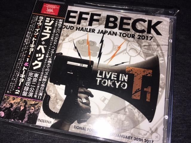 JEFF BECK / LIVE IN TOKYO 2017 2DAYS SET (4CD)