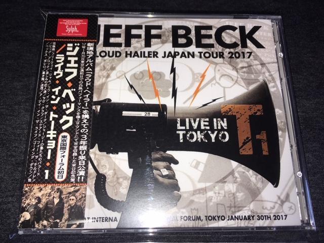 JEFF BECK / LIVE IN TOKYO 2017 2DAYS SET (4CD)