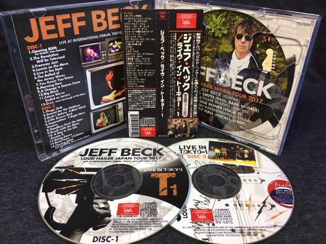 JEFF BECK / LIVE IN TOKYO 2017 2DAYS SET (4CD)