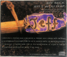 Load image into Gallery viewer, Jeff Beck Jeff&#39;s Wolftrap 2003 Sep 2 Vienna USA Soundboard Recording Press CD
