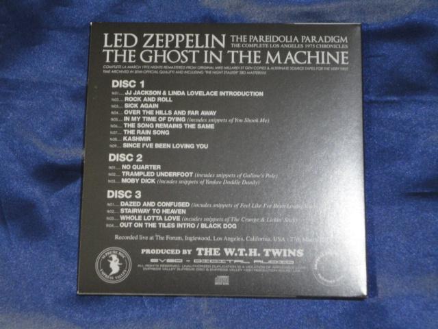 Led Zeppelin 1975 Los Angeles 3 Days 9 CD Set Empress Valley Factory Silver Disc