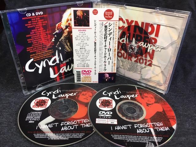 CYNDI LAUPER / I HAVE'T FORGOTTEN ABOUT THEM (1CD+1DVD)