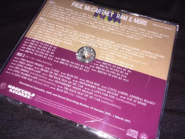 Paul McCartney / RAM & More (3CD) Moonchild