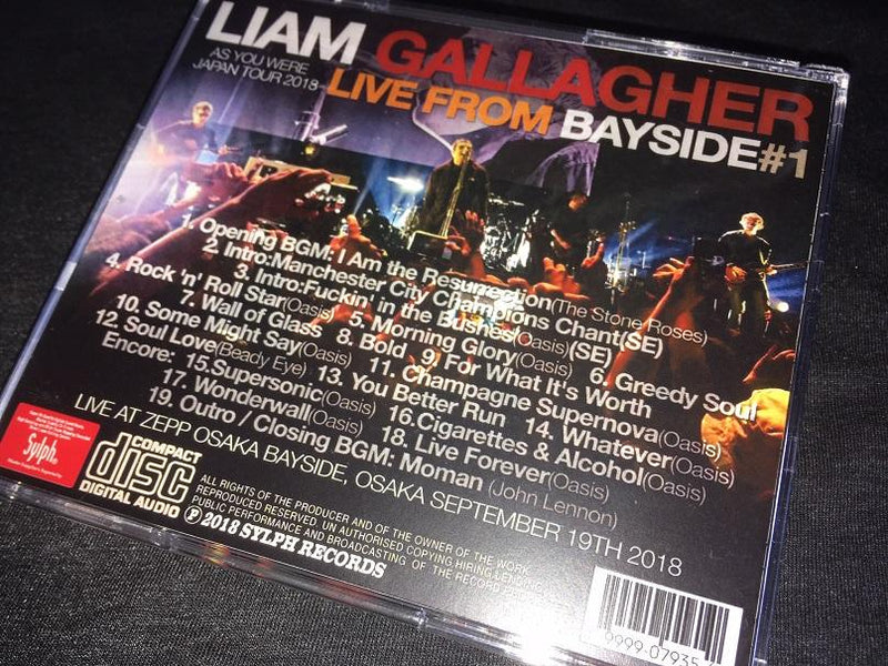 LIAM GALLAGHER / LIVE FROM BAYSIDE