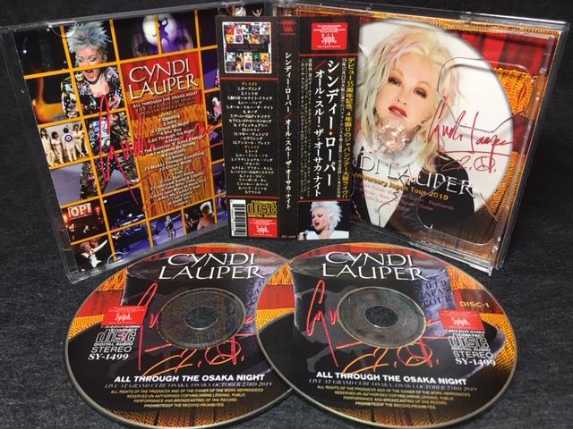 CYNDI LAUPER / ALL THROUGH THE OSAKA NIGHT (2CD)