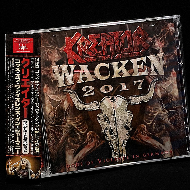 KREATOR / GODS OF VIOLENCE IN GERMANY (1CDR+1DVDR) SOUNDBOARD & PRO SHOT