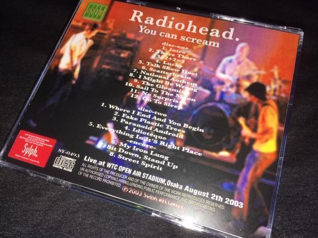 RADIOHEAD / You Can Scream (2CDR)