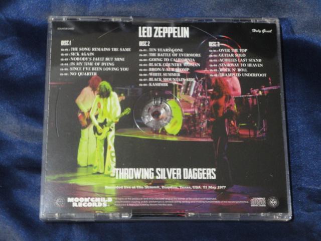 Led Zeppelin Throwing Silver Daggers 3 CD / Led Zeppelin’s Hideout 3 CD 2 Set