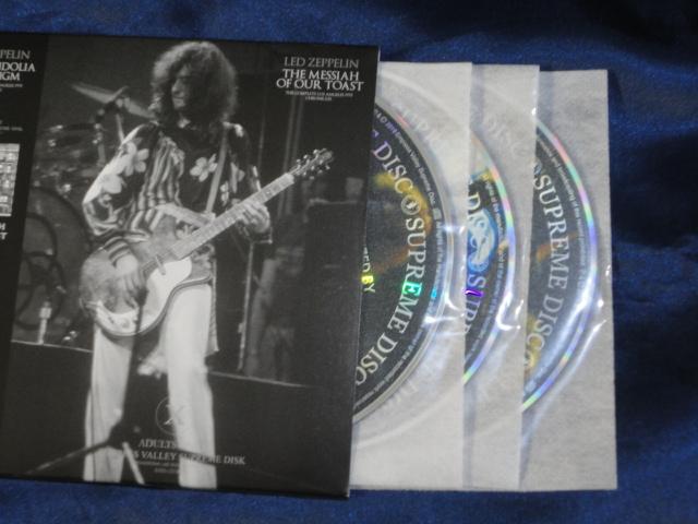 Led Zeppelin 1975 Los Angeles 3 Days 9 CD Set Empress Valley Factory Silver Disc