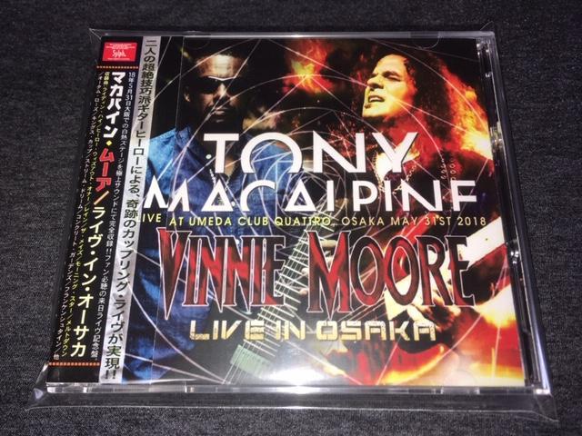 TONY MACALPINE / VINNIE MOORE LIVE IN OSAKA (2CDR)