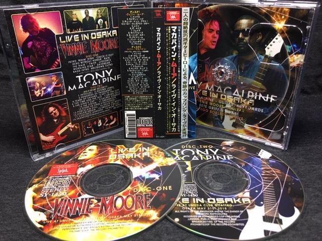 TONY MACALPINE / VINNIE MOORE LIVE IN OSAKA (2CDR)