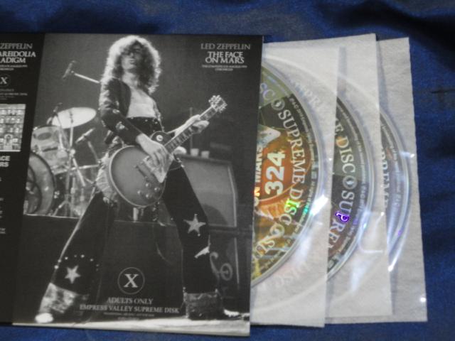 Led Zeppelin 1975 Los Angeles 3 Days 9 CD Set Empress Valley Factory Silver Disc