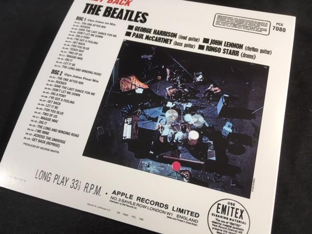 THE BEATLES / GET BACK “GLYN JOHNS MIX” (2CD)