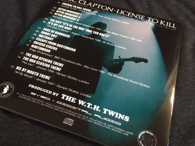 Eric Clapton / License To Kill (5CD) – Music Lover Japan