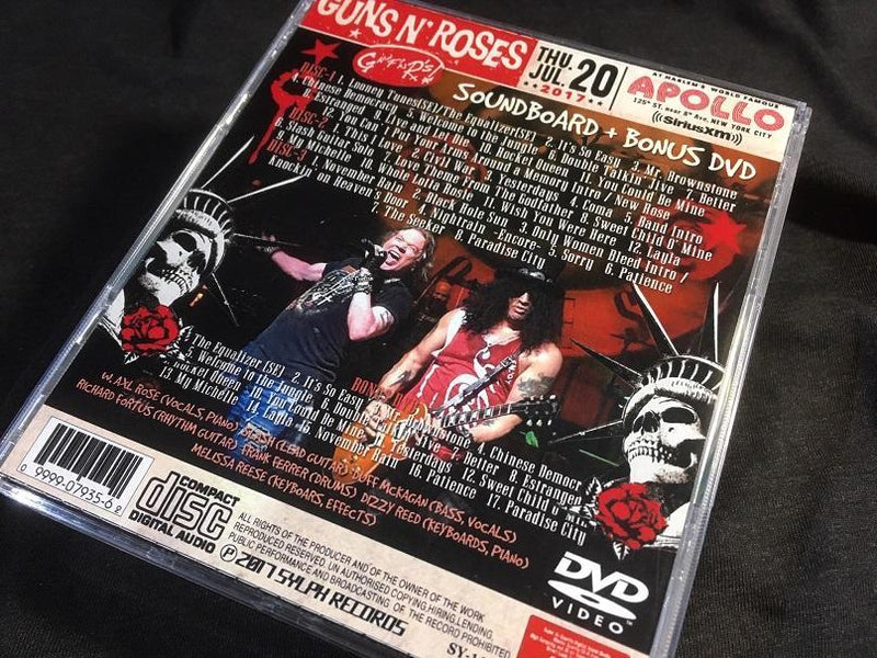 GUNS N' ROSES / LIVE FROM APOLLO THEATER (3CDR+1DVDR)