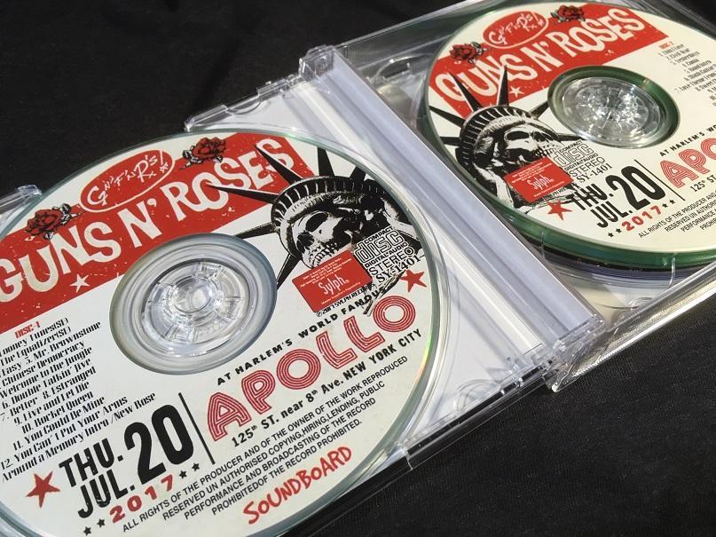 GUNS N' ROSES / LIVE FROM APOLLO THEATER (3CDR+1DVDR)