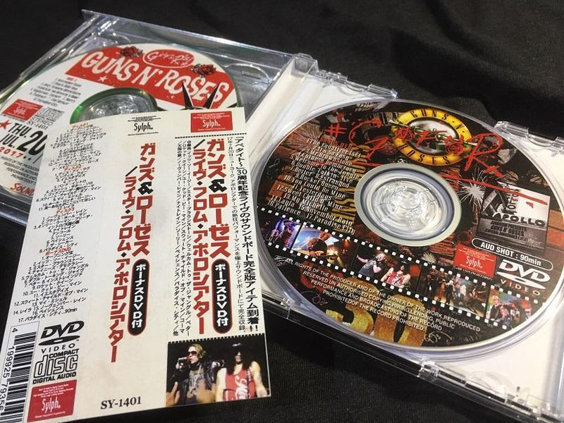 GUNS N' ROSES / LIVE FROM APOLLO THEATER (3CDR+1DVDR)