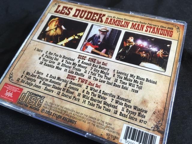 LES DUDEK / RAMBLIN' MAN STANDING (2CD)