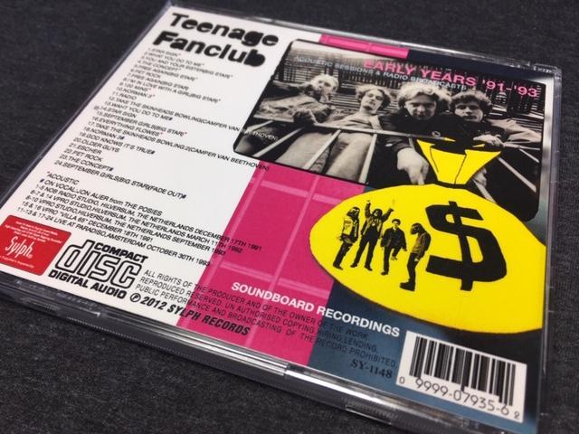 TEENAGE FANCLUB / EARLY YEARS '91-'93 (1CDR)